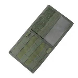 Car sun visor organizer tactical MOLLE storage pouch green oxford fabric visor panel bag