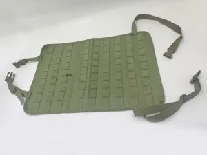 Panneau organisateur de siège de voiture MOLLE tactique tapis de rangement militaire vert