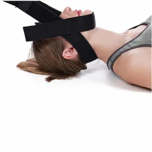 Cervicale tractie gordel voor nekpijn verlichting, thuis gebruik nek stretcher en tuig.