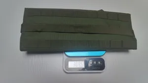 Organisateur MOLLE tactique pour siege auto, tapis de rangement suspendu vert militaire.