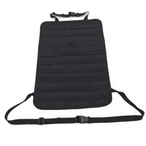 Organisateur de panneau molle tactique de dossier de siège de voiture portable avec sangles