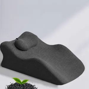 Ergonomic positioning pillow for bed support, multi-functional comfortable wave sleeping pillow
