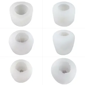 Moule en silicone pour bougie parfumée fruit DIY, agrumes fraise mangoustan outil d'artisanat.