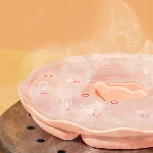 Silicone Sausage Mold for Baby Food Making DIY Baking Steam Cake Tool Pink Color.
