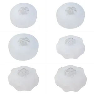 Flexible silicone mold set for DIY scented candles, handmade soaps, and resin crafts