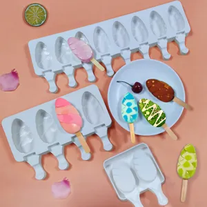 Stampo per Gelato in Silicone per Uso Alimentare Fai-da-Te a Forma di Goccia d'Acqua Utensile da Forno
