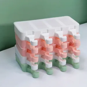 Stampo per ghiacciolo in silicone macchina per gelato impilata fai da te produttore gelato