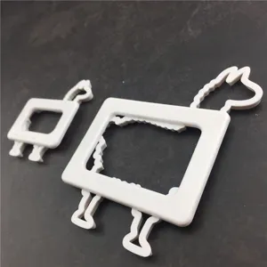 White plastic camel shape cookie cutter and fondant mold for DIY cake and biscuit decorating.