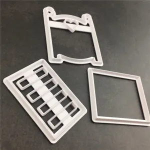 Baby bed cookie cutter set plastic fondant cake baking mold DIY tools for kitchen
