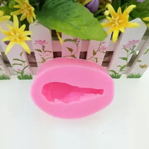 Stampo in silicone coscia di pollo 3D fondente torta al cioccolato strumento da forno cucina