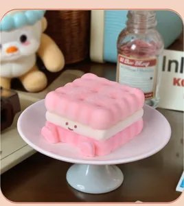 Carino stampo in silicone per biscotti quadrati per dolci mousse fai da te dolci.
