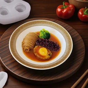 Moule de Fruits de Mer en Silicone Simulation Concombre de Mer Abalone Moule de Cuisson DIY Décoration de Plats Froids Outil de Cuisine