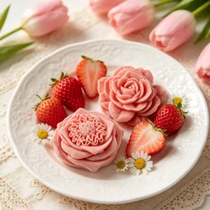 Chinese style flower mousse cake silicone mold DIY handmade pastry baking tool main photo