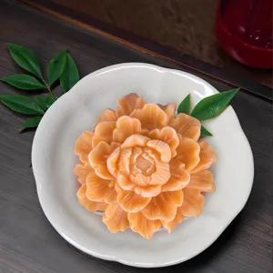 Moule en silicone pour gâteau mousse de pivoine DIY 3D pâtisserie fondant gelée