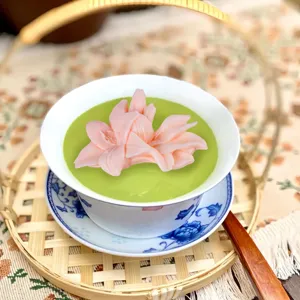 Silicone flower mousse mold DIY baking tool for creative dessert pudding making at home easily.
