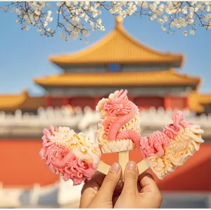 Chinese style dragon silicone ice cream mold for DIY homemade frozen popsicles treats.