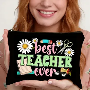 Lehrer Make-up Tasche Kosmetiktasche bestes Geschenk fur Lehrer Alltag Aufbewahrung