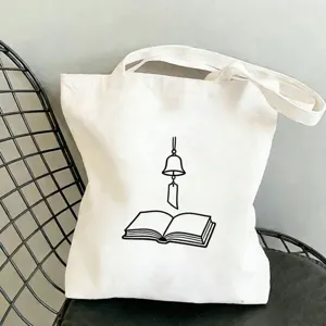 Große Kapazität Segeltuch Tote Bag Für Damen Einfache Retro Bedruckte Umhängetasche Künstlerische Ästhetische Einkaufstasche Student Tutor Handtasche Geschenk Für Lehrer