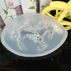 Silicone epoxy resin mold pegasus unicorn shape DIY handmade phone case craft tool craft