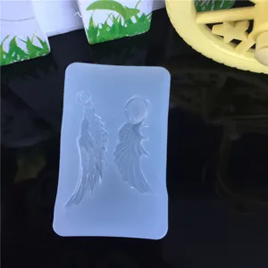 Mini wing silicone mold for DIY epoxy resin earrings and jewelry making crafts crafts tools accessories