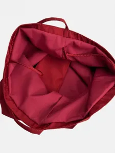 Red large capacity shoulder tote bag minimalist casual daily interior view design style