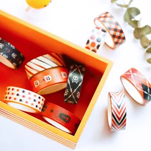 Halloween Washi Klebeband dekoratives Masking Tape Set für DIY Tagebuch Scrapbook Planer.