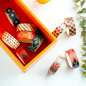 Halloween Washi Klebeband Deko Klebeband DIY Tagebuch Scrapbook Aufkleber 15mm 5m