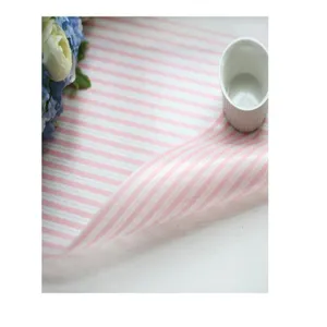 Pink and white striped baking oil paper, food grade wrapping paper for bakery and decoration.