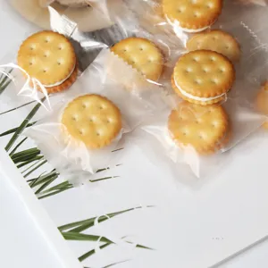 Bolsas de embalaje mini transparentes para galletas y snacks, bolsas de plástico transparente.