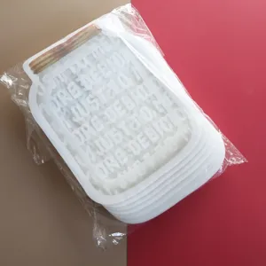 Transparente glasformige cellophane keks bonbon verpackung beutel standbeutel 50st