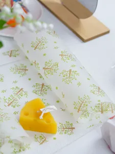 Spring tree pattern food grade wrapping paper candy paper decorative paper for gift and soap