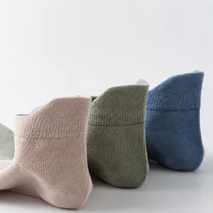 Men short socks summer thin solid color breathable athletic casual comfortable boat socks