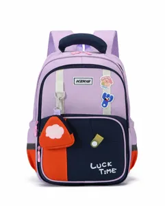 Lightweight multi-compartment student school backpack, waterproof design for daily use.