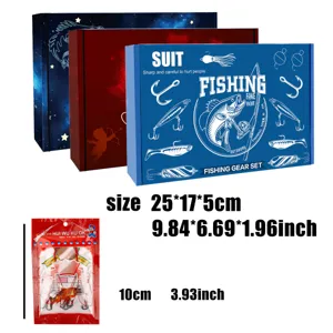 Set di scatole per attrezzi da pesca mistero esche da pesca all'aperto attrezzatura