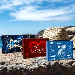 Set da pesca scatola misteriosa esche persico trota kit attrezzatura per gli appassionati.