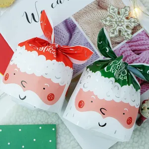 Weihnachten Süßigkeiten Verpackungsbeutel niedliche Hasenohren Kekstüten Geschenk