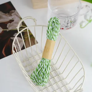 Colorful raffia paper rope for DIY handmade crafts, gift wrapping, baking packaging and decoration.