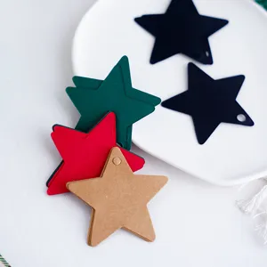 Star paper tags, colorful craft bookmarks and handmade soap hang tags for DIY decor.