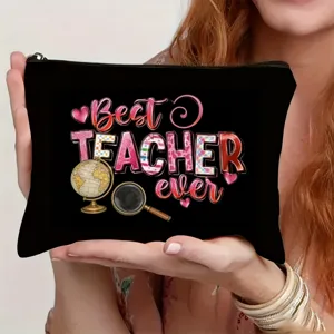 Lehrer Kosmetiktasche Make-up Beutel Reise Kulturbeutel Aufbewahrungstasche Best Teacher Geschenk