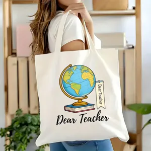 Lehrer Wertschätzung Segeltuch Tragetasche große Kapazität lässige Schultertasche
