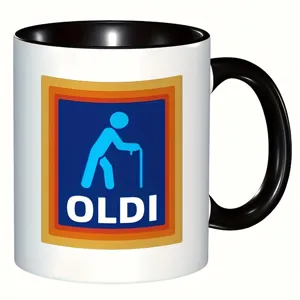 Drôle de tasse à café en céramique pour grand-père, cadeau idéal pour la fête des pères.