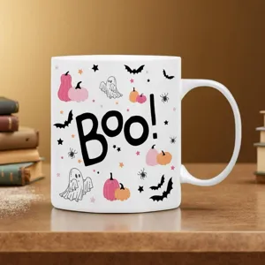 Halloween τρομακτικό φάντασμα κολοκύθα κούπα καφέ κεραμική αστείο δώρο διακοπών τσάι