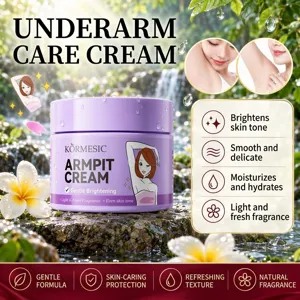 KORMESIC Crema Schiarente per le Ascelle per il Ringiovanimento della Pelle Tono Uniforme Idratante per Donna e Uomo