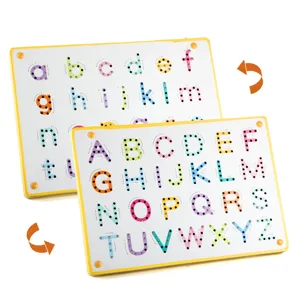 Tableau D'Apprentissage Magnétique En Bois Pour Enfants Jouet Éducatif