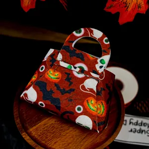 Halloween κολοκύθα τσάντα καραμέλας φορητή τσάντα δώρου γιορτινή τσάντα λιχουδιών για πάρτι.