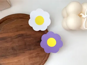 Bonito juego de pegatinas florales para envolver regalos de bricolaje y decoración creativa.