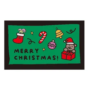 Christmas decorative greeting cards red and green holiday message cards for festival