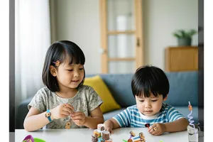 Süßes Capybara Kinderspielzeug Set PVC weiches Gummi Murmeltier Anhänger Haarklammer Zubehör