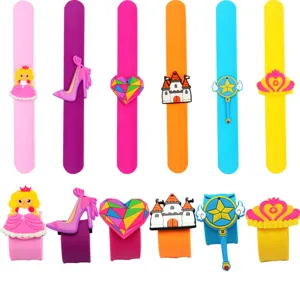 Kinderen PVC cartoon slap armbanden magische toverstaf prinses feest cadeautje speelgoed