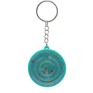 3D doolhof sleutelhanger puzzel speelgoed creatief studenten cadeau accessoire leuk